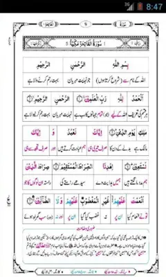 Misbah-Ul-Quran 1-30 android App screenshot 2